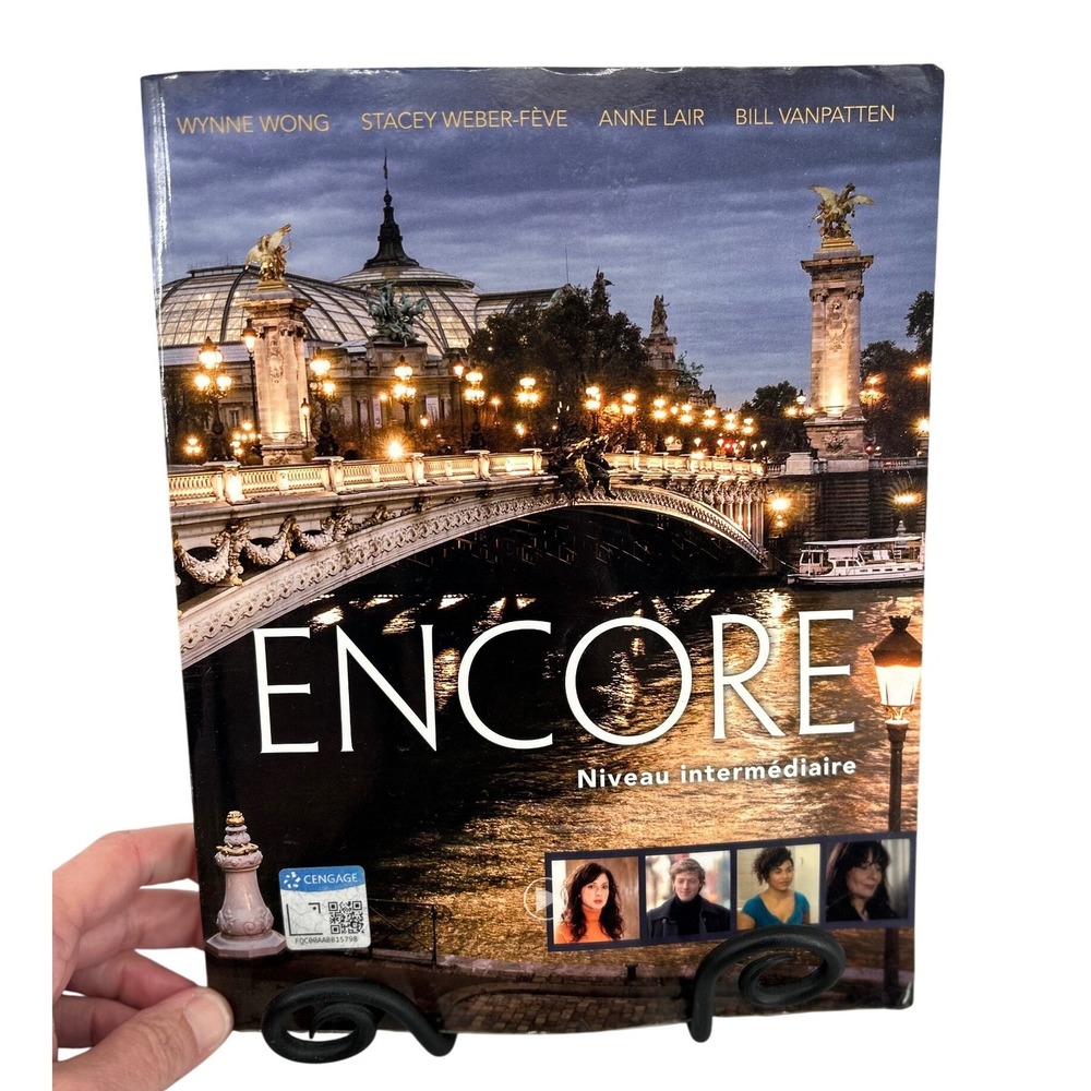 Encore Niveau intermediaire French Textbook Wong Weber-Feve Lair VanPatten Cenga